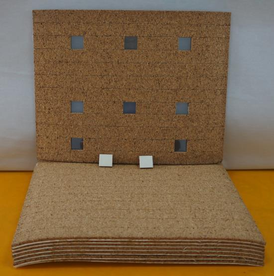 Статические пробковые защитные прокладки