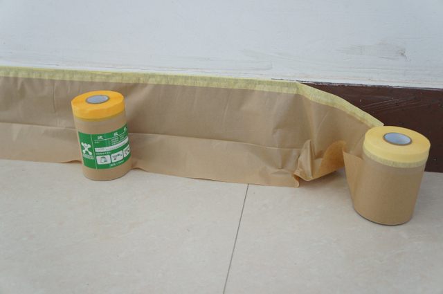 Бумага для быстрой маски для покраски зданий